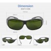 CloudRay Fiber Laser Kacamata Eyeglass Safety Google 1064 nm SGUF-C-OD6